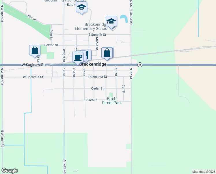 map of restaurants, bars, coffee shops, grocery stores, and more near 239 5th Street in Breckenridge