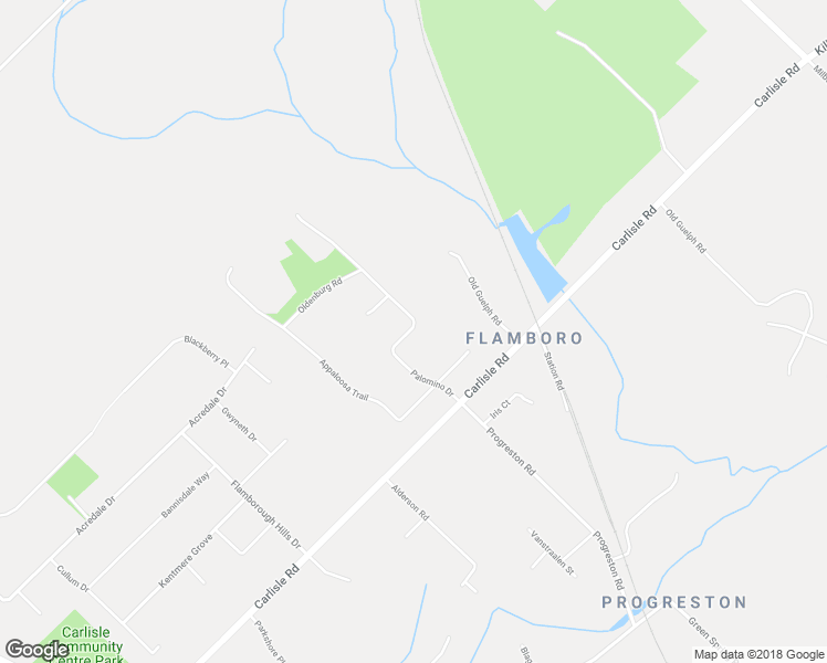map of restaurants, bars, coffee shops, grocery stores, and more near 11 Palomino Drive in Hamilton