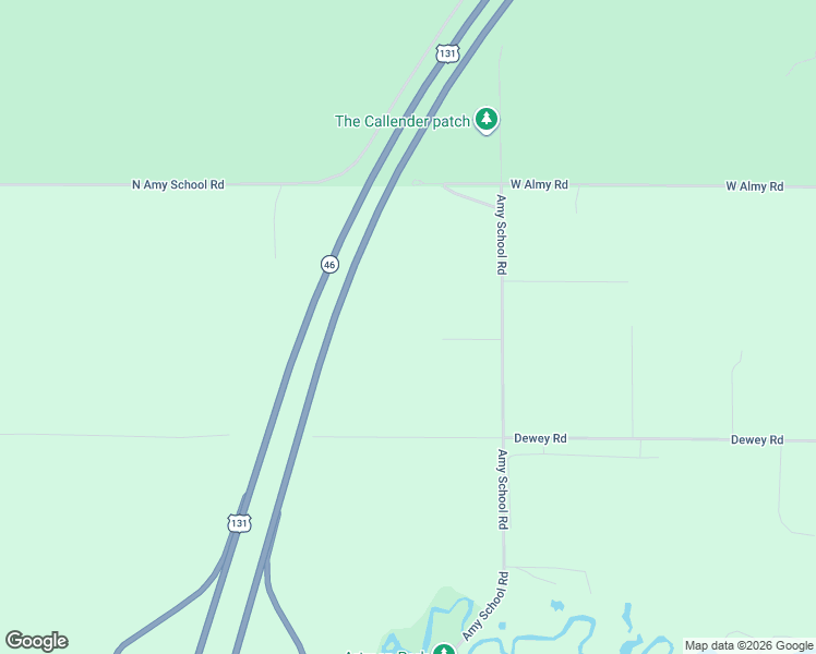 map of restaurants, bars, coffee shops, grocery stores, and more near 21151 Lone Oak Drive in Howard City