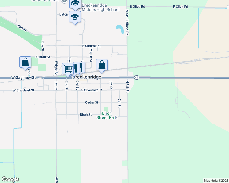 map of restaurants, bars, coffee shops, grocery stores, and more near 137 6th Street in Breckenridge
