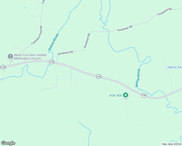 map of restaurants, bars, coffee shops, grocery stores, and more near 10705 New York 149 in Fort Ann