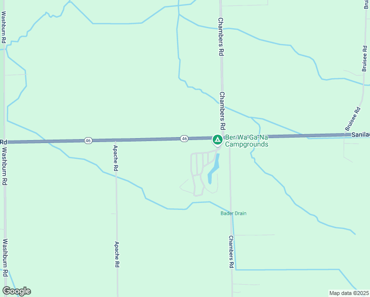 map of restaurants, bars, coffee shops, grocery stores, and more near 2613 Sanilac Road in Vassar