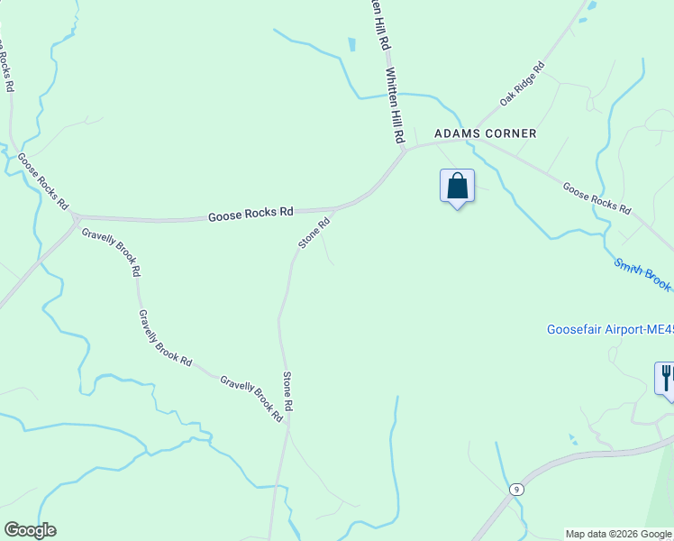 map of restaurants, bars, coffee shops, grocery stores, and more near 97 Stone Road in Kennebunkport