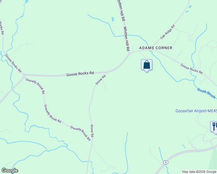 map of restaurants, bars, coffee shops, grocery stores, and more near 97 Stone Road in Kennebunkport