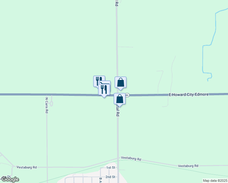 8039 Crystal Road, Vestaburg MI Walk Score