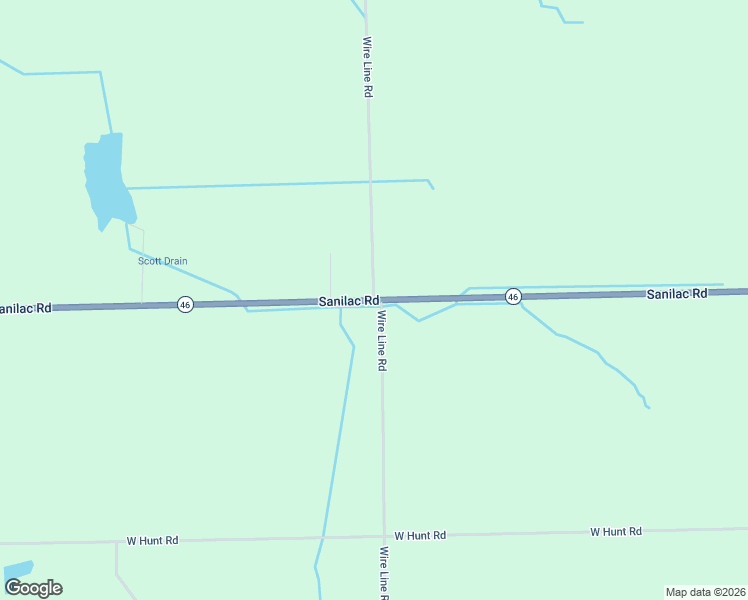 map of restaurants, bars, coffee shops, grocery stores, and more near 1500 Sanilac Road in Caro