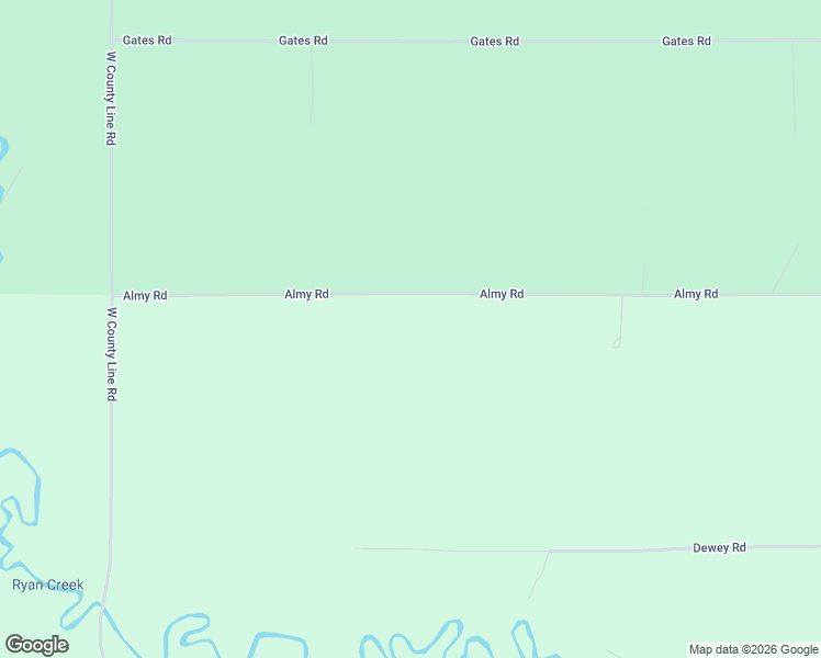 map of restaurants, bars, coffee shops, grocery stores, and more near 23453 Almy Road in Howard City