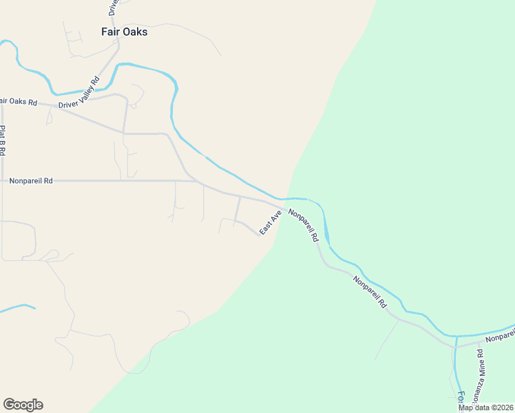 map of restaurants, bars, coffee shops, grocery stores, and more near 6367 Nonpareil Road in Sutherlin