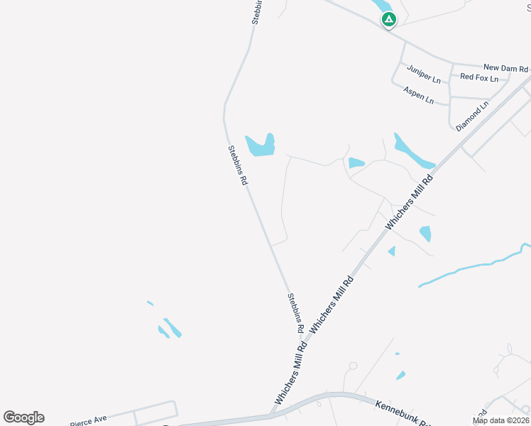 map of restaurants, bars, coffee shops, grocery stores, and more near 145 Stebbins Road in Sanford