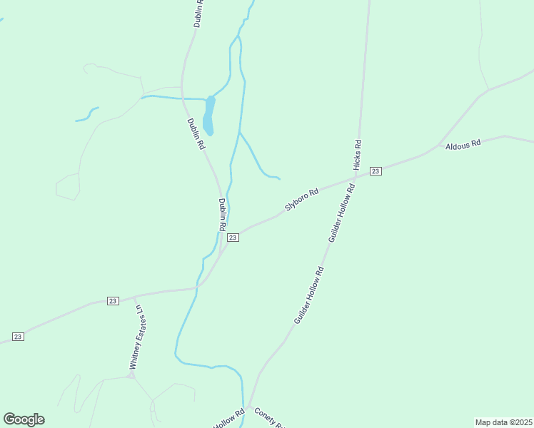 map of restaurants, bars, coffee shops, grocery stores, and more near 1421 County Road 23 in Granville