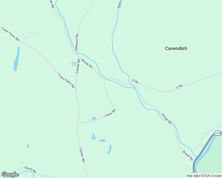 map of restaurants, bars, coffee shops, grocery stores, and more near 407 Hoey Road in Cavendish