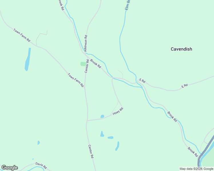 map of restaurants, bars, coffee shops, grocery stores, and more near 407 Hoey Road in Cavendish