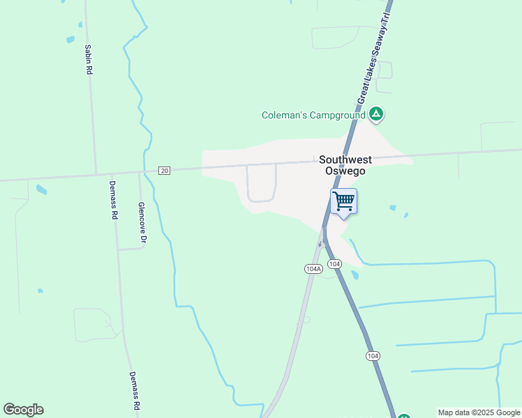 map of restaurants, bars, coffee shops, grocery stores, and more near 31 Highmore Drive in Oswego