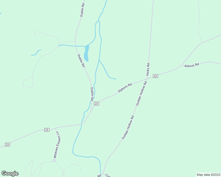 map of restaurants, bars, coffee shops, grocery stores, and more near 1421 County Road 23 in Granville