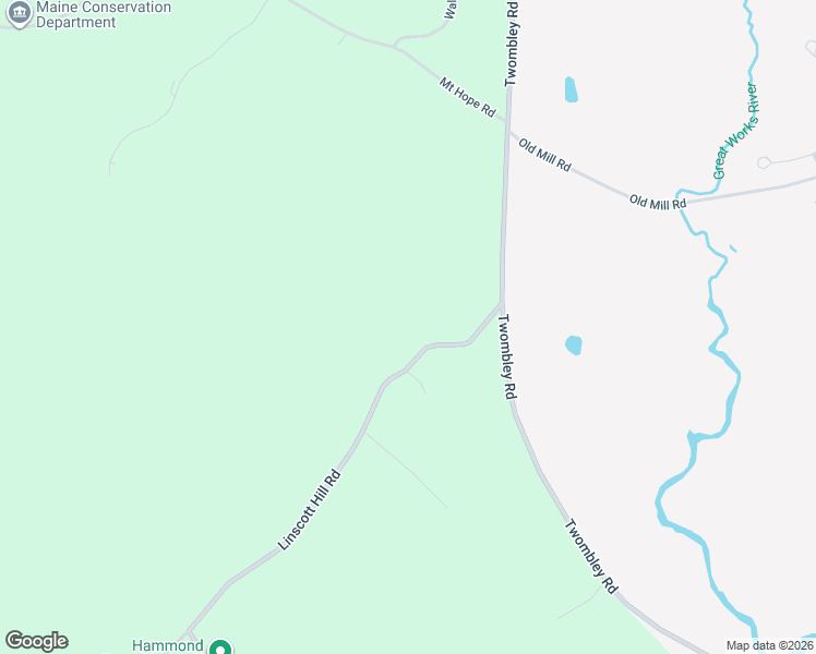 map of restaurants, bars, coffee shops, grocery stores, and more near 47 Walnut Brook Road in North Berwick