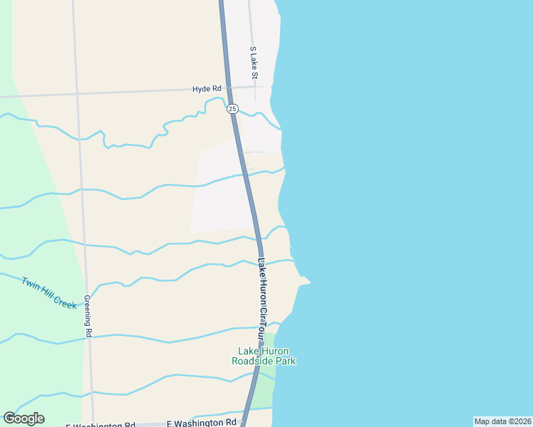 map of restaurants, bars, coffee shops, grocery stores, and more near 695 South Lakeshore Road in Port Sanilac