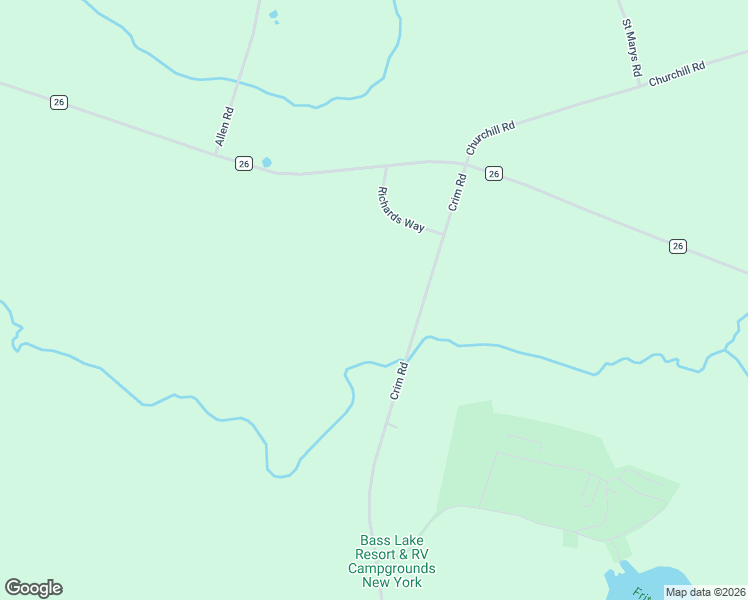 map of restaurants, bars, coffee shops, grocery stores, and more near 237 Crim Road in Parish