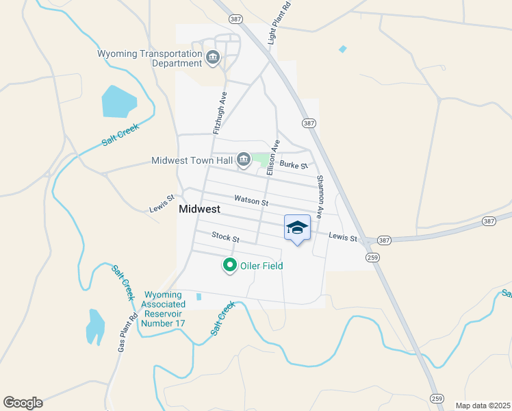 map of restaurants, bars, coffee shops, grocery stores, and more near 334 Watson St in Midwest