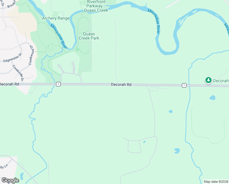 map of restaurants, bars, coffee shops, grocery stores, and more near 2095 Decorah Road in West Bend