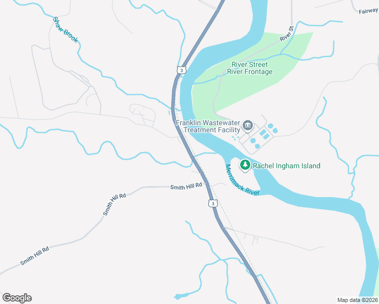 map of restaurants, bars, coffee shops, grocery stores, and more near South Main Street in Franklin
