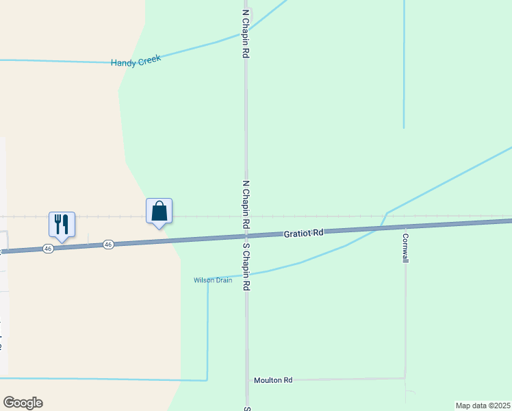 map of restaurants, bars, coffee shops, grocery stores, and more near 200 North Chapin Road in Merrill