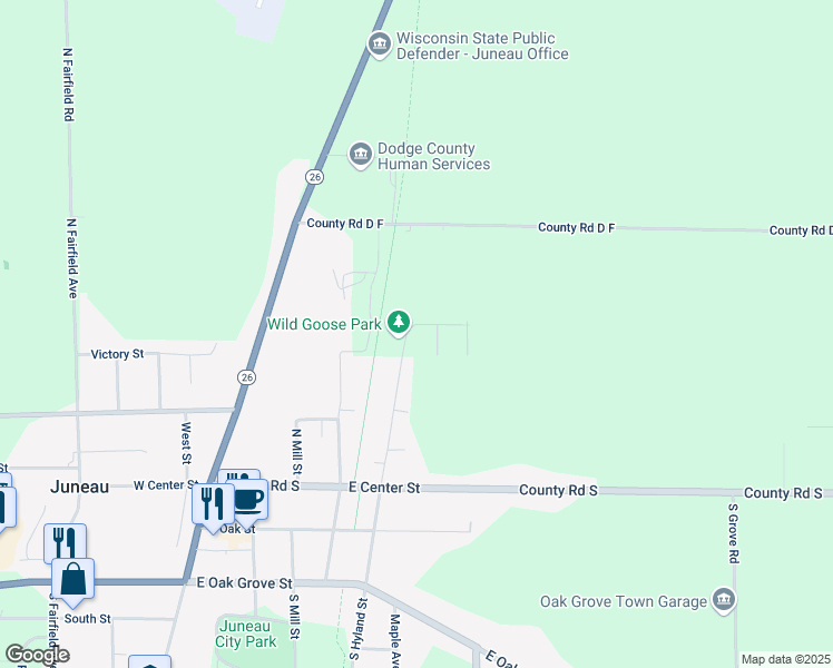 map of restaurants, bars, coffee shops, grocery stores, and more near 456 North Hyland Street in Juneau