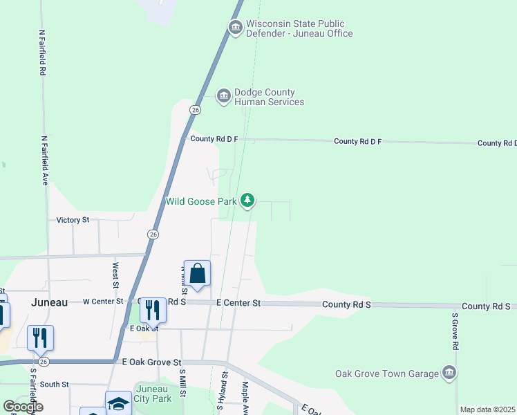 map of restaurants, bars, coffee shops, grocery stores, and more near 456 North Hyland Street in Juneau