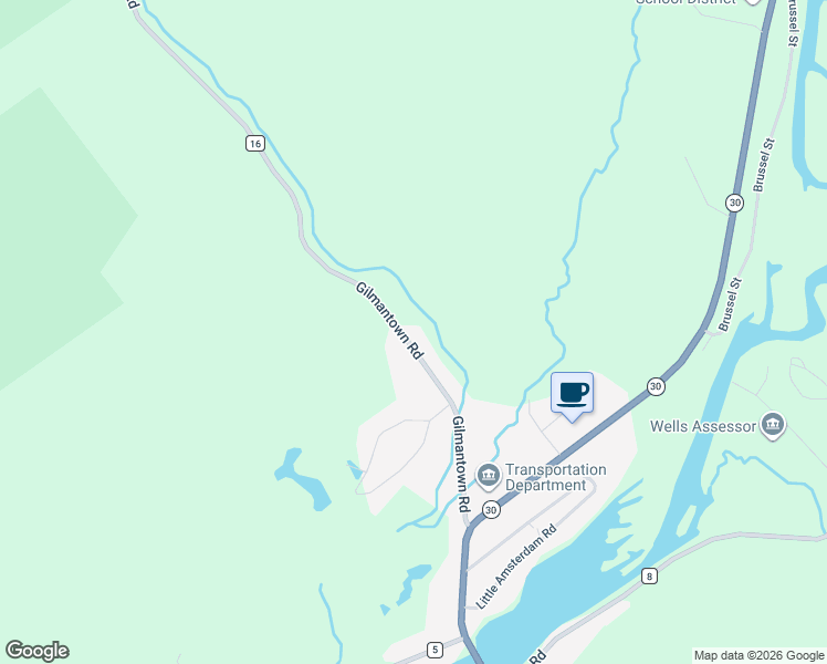 map of restaurants, bars, coffee shops, grocery stores, and more near 192 Gilmantown Road in Wells
