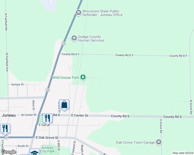 map of restaurants, bars, coffee shops, grocery stores, and more near 587 North Hyland Street in Juneau