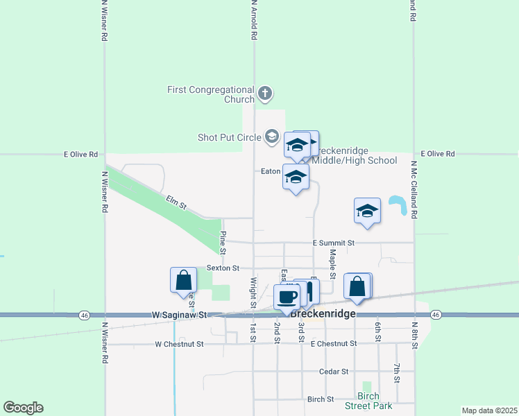 map of restaurants, bars, coffee shops, grocery stores, and more near 508 Wright Street in Breckenridge