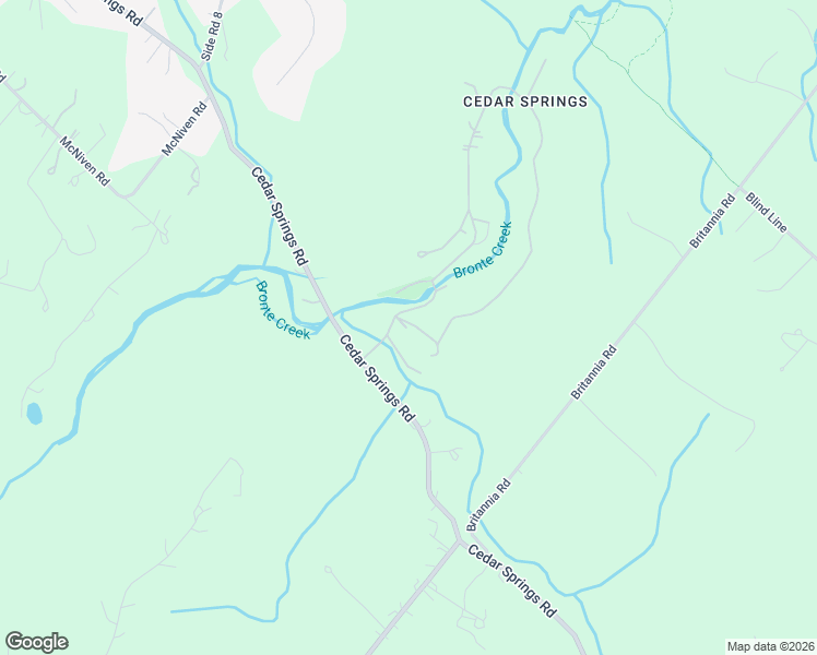 map of restaurants, bars, coffee shops, grocery stores, and more near 6132 Cedar Grove in Burlington