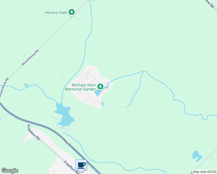 map of restaurants, bars, coffee shops, grocery stores, and more near 57 Concession 12 East in Hamilton