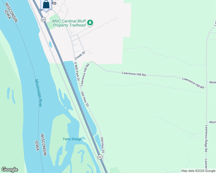 map of restaurants, bars, coffee shops, grocery stores, and more near 66313 Desoto Bluffs Drive in De Soto