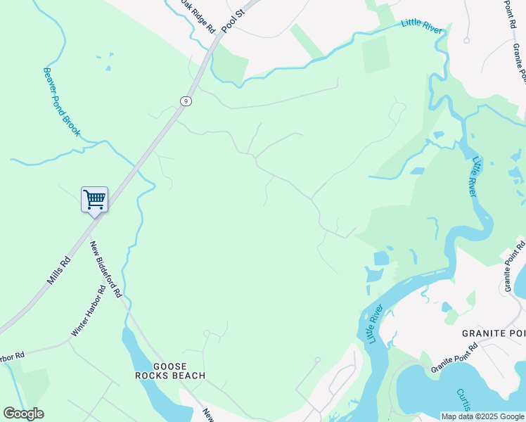 map of restaurants, bars, coffee shops, grocery stores, and more near 43 Bryant Lane in Kennebunkport