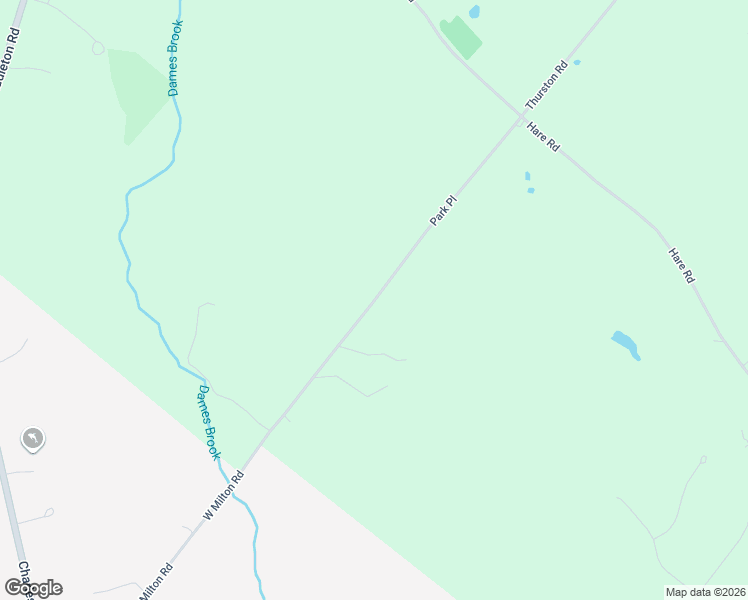 map of restaurants, bars, coffee shops, grocery stores, and more near 104 Park Place in Milton