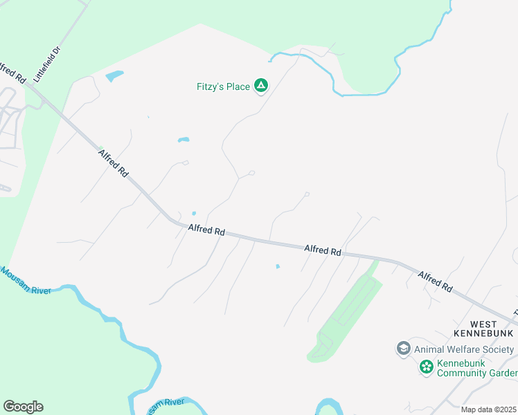 map of restaurants, bars, coffee shops, grocery stores, and more near 5 Westwoods Road in Kennebunk
