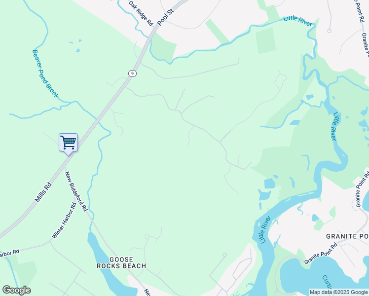 map of restaurants, bars, coffee shops, grocery stores, and more near 43 Bryant Lane in Kennebunkport