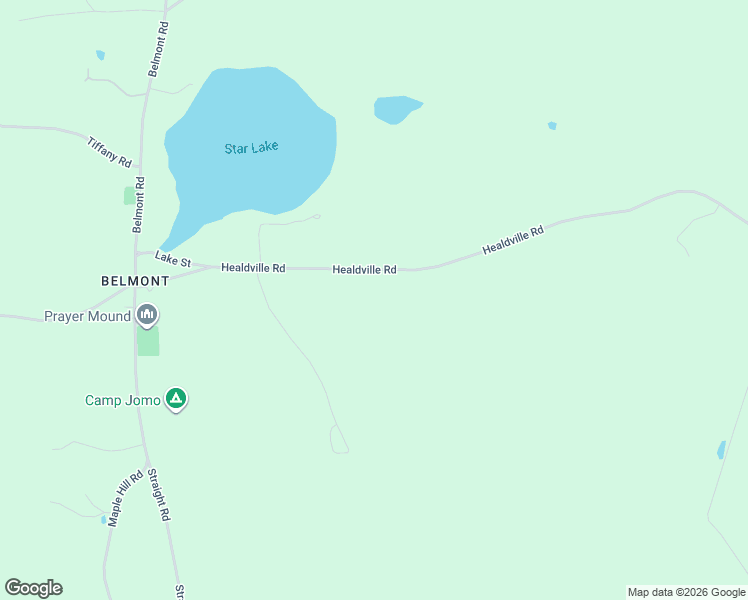 map of restaurants, bars, coffee shops, grocery stores, and more near 3417 Healdville Road in Mount Holly