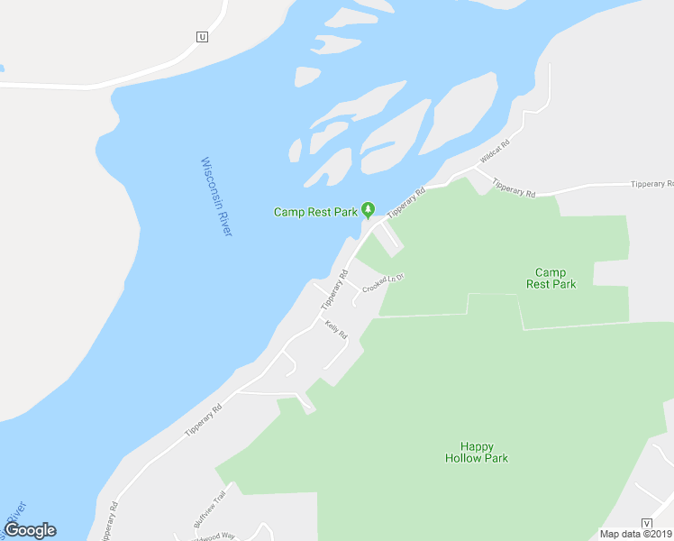 map of restaurants, bars, coffee shops, grocery stores, and more near N3765 Tipperary Road in Poynette