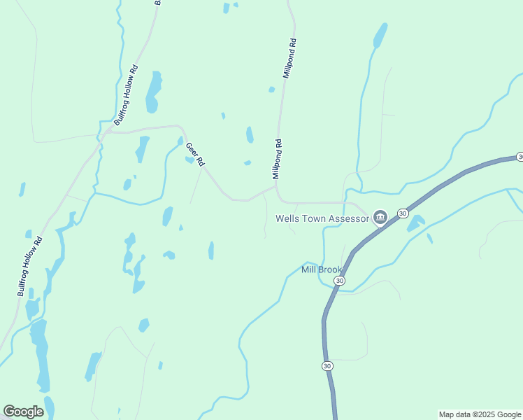 map of restaurants, bars, coffee shops, grocery stores, and more near 4 Lyons Falls Road in Wells