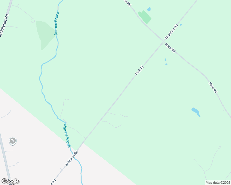 map of restaurants, bars, coffee shops, grocery stores, and more near 104 Park Place in Milton