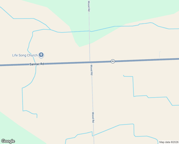 map of restaurants, bars, coffee shops, grocery stores, and more near 40 Wood Road in Marlette