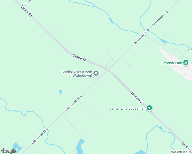 map of restaurants, bars, coffee shops, grocery stores, and more near 232 Concession 11 East in Hamilton