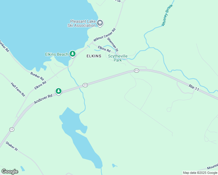 map of restaurants, bars, coffee shops, grocery stores, and more near 938 Andover Road in New London