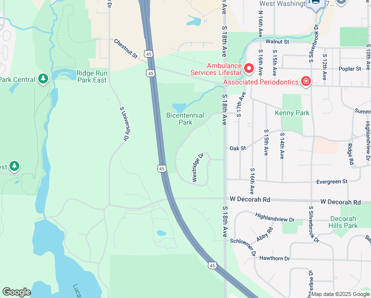 map of restaurants, bars, coffee shops, grocery stores, and more near 601 Tamarack Drive West in West Bend