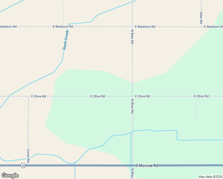 map of restaurants, bars, coffee shops, grocery stores, and more near 4847 East Olive Road in St. Louis