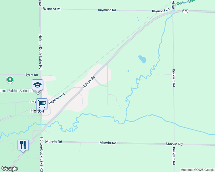 8842 Cedar Creek Drive, Holton MI Walk Score