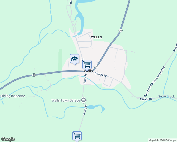 map of restaurants, bars, coffee shops, grocery stores, and more near in Wells