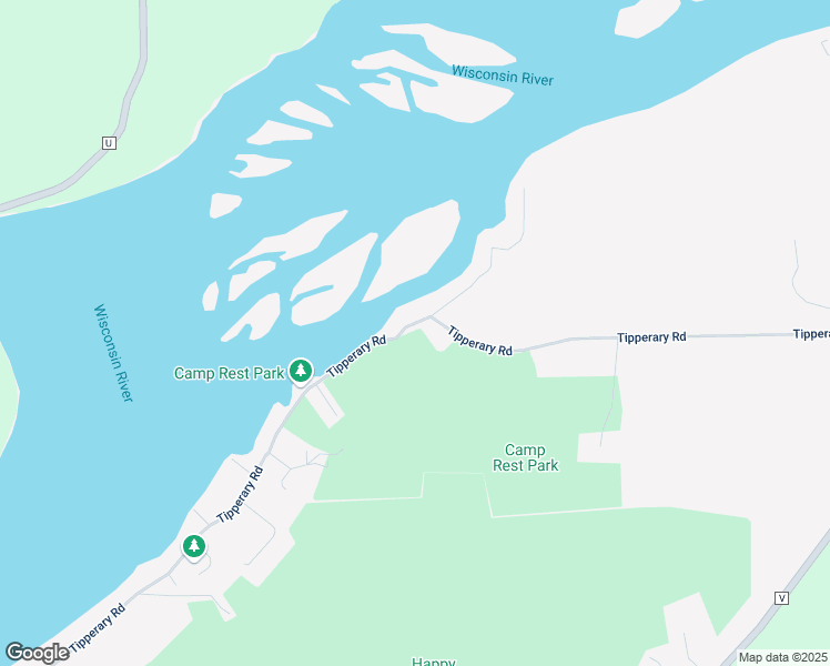 map of restaurants, bars, coffee shops, grocery stores, and more near N3888 Tipperary Rd in Poynette