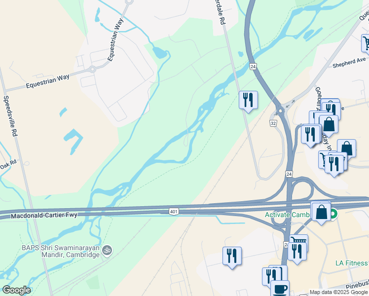 map of restaurants, bars, coffee shops, grocery stores, and more near 165 Speed Island Trail in Cambridge